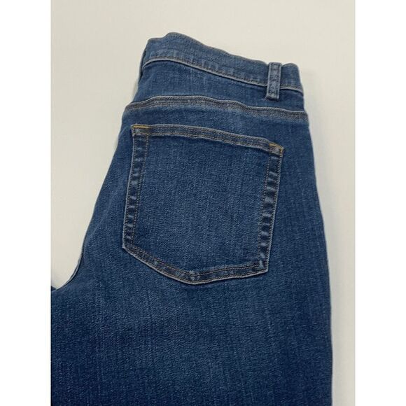 Duluth Trading Womens Denim Pants Skinny Blue Wash Size 6 - Picture 3 of 6